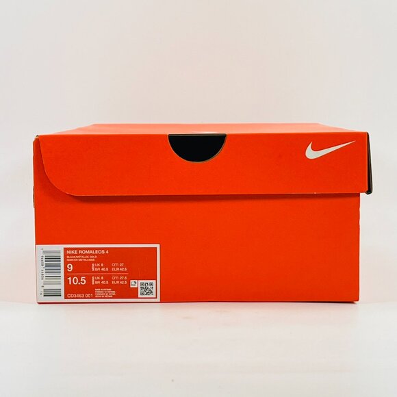 Nike Romaleos 4 'Black Metallic Gold' CD3463-001 Gym Multi Size - Picture 9 of 12